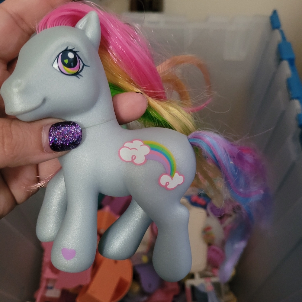 My Little Ponies. I have had these for probably 20+ years. Good condition.